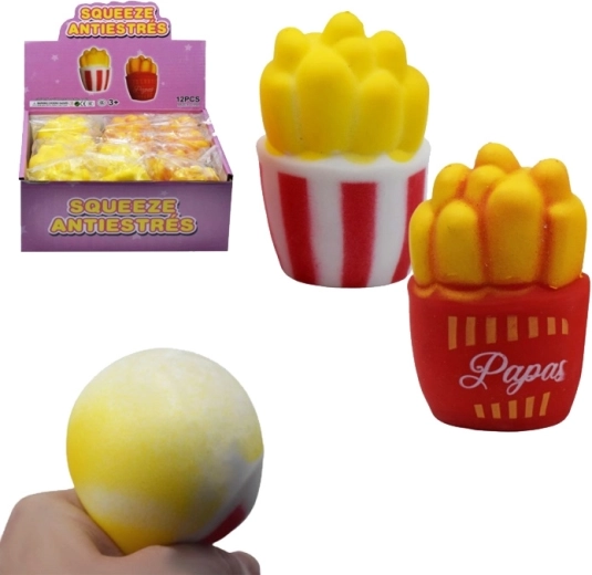 Antistress-Quetsch-Pommes 9 cm
