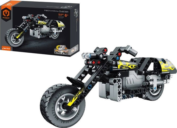 Konstruktionsset Motorrad Chopper MECHANICAL MASTER 183 Teile