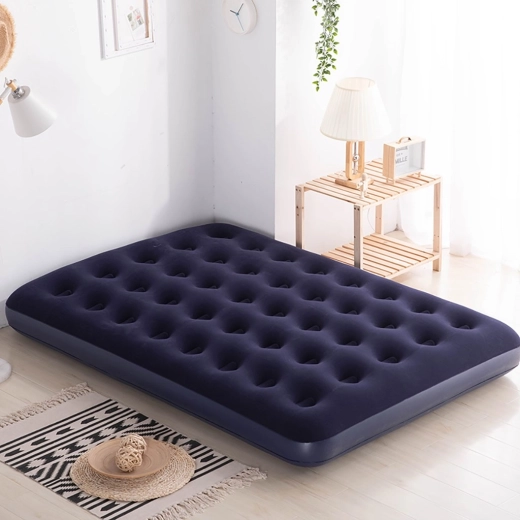 Aufblasbare Doppel-Luftmatratze Baby Mix blau