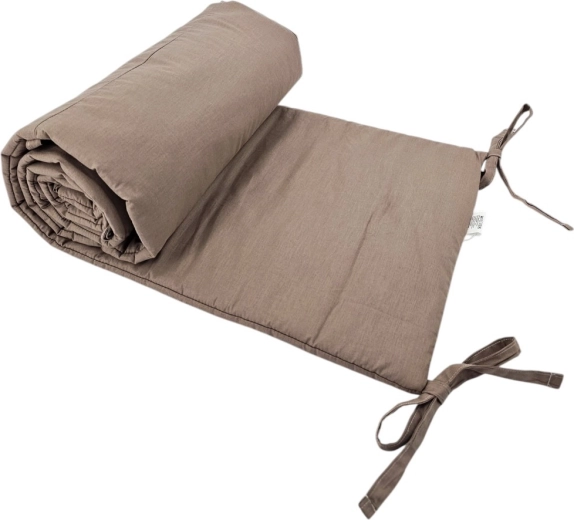 EKO Baumwoll-Bettnestchen für das Babybett Dark Pink 360 cm