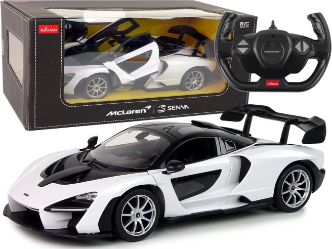 Auto R/C McLaren Senna Rastar 1:14 wei mit Fernsteuerung