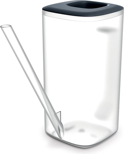 Gießkanne TUBI 1,6 l transparent/anthrazit