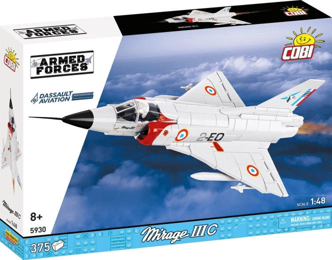 Cobi Armed Forces Mirage IIIC Flugzeug-Bausatz 1:48 (375 Teile)