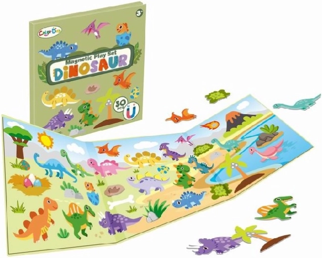 Magnetpuzzle Dinosaurier (30 Teile)