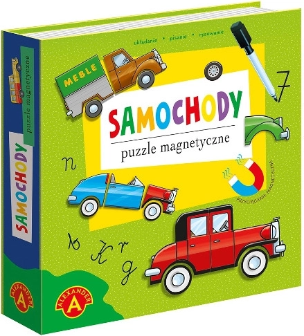 Magnetisches Puzzle – Autos