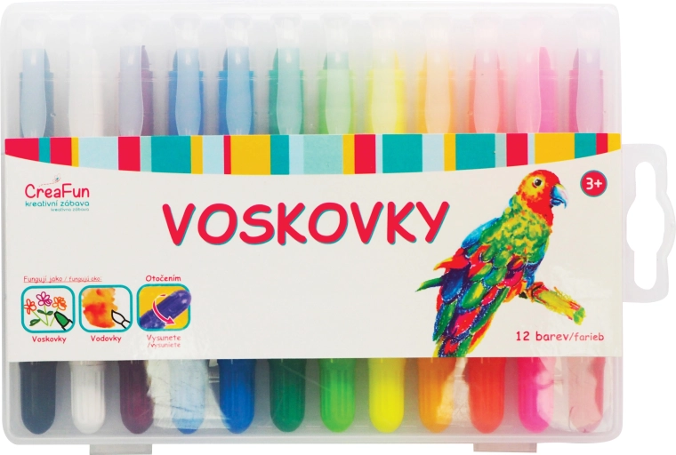 CreaFun Wachsmalstifte Sparkys