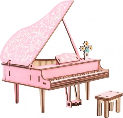 Holz-3D-Puzzle Piano WOODCRAFT