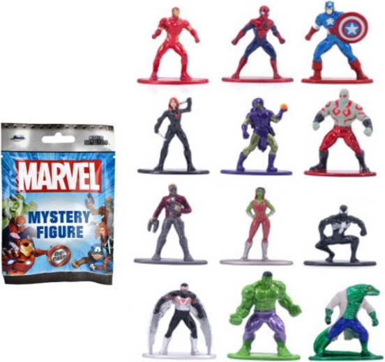 Jada Metall-Minifigur MARVEL 4 cm – Überraschungsbeutel