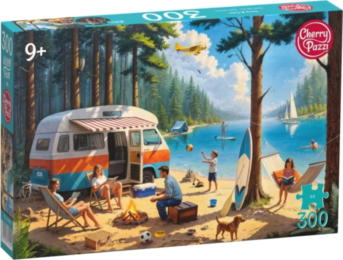 Cherry Pazzi Puzzle Camping 300 Teile