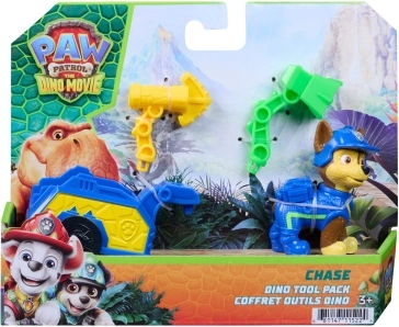 Spin Master Paw Patrol Dino-Film-Figur Chase mit Rettungsanhänger und Zubehör