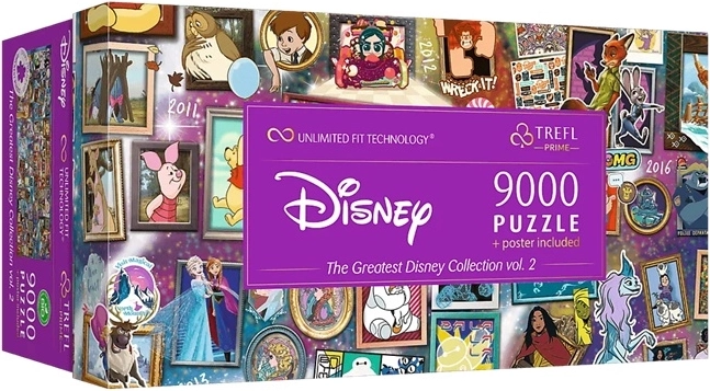 Trefl Disney Puzzle 9000 Teile The Greatest Disney Collection Vol. 2