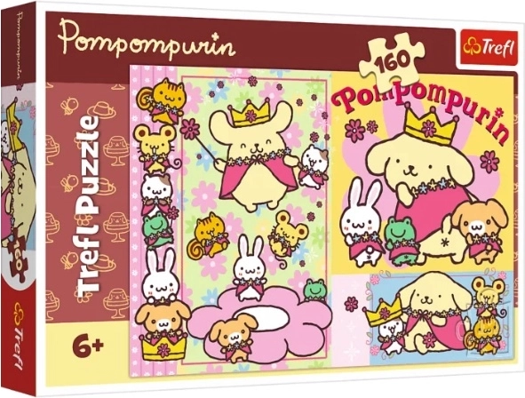 Puzzle Pompompurin i najsłodszy dzień 160 Teile