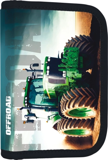 Schulmäppchen mit einer Etage Traktor OXYBAG