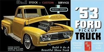 Plastikmodellauto 1953 Ford Pickup AMT