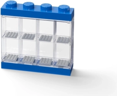 LEGO Sammlerbox für 8 Minifiguren, blau