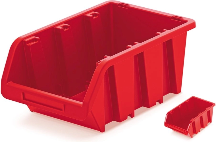 Kunststoff-Stapelbox 13,5 l rot