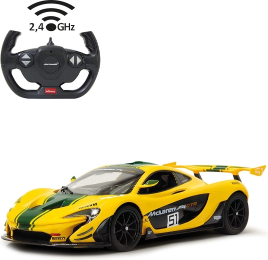 Jamara McLaren P1 GTR RC-Auto 1:14 2,4 GHz gelb – 1 Stück