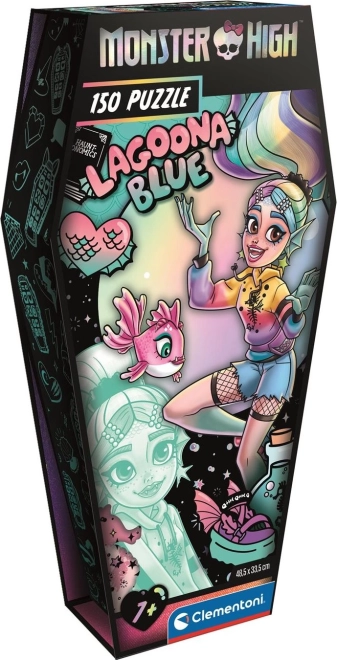 Puzzle mit 150 Teilen MONSTER HIGH Lagoona Blue