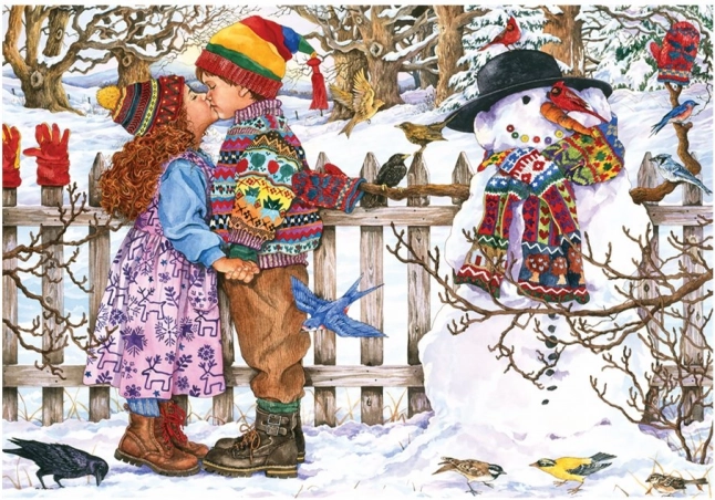 Puzzle Erster Kuss 500 Teile ANATOLIAN