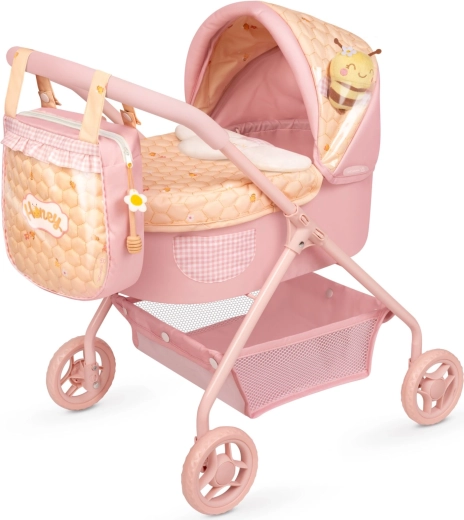 DeCuevas Mein erster Puppenwagen mit Tasche Honey 2026 – 56 cm