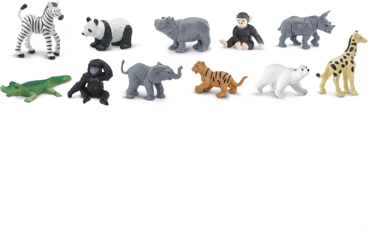 Safari Ltd. Zoo-Babys – Figurenset
