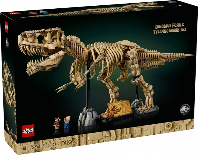 LEGO Jurassic World Tyrannosaurus-Skelett – Sammlermodell für Erwachsene