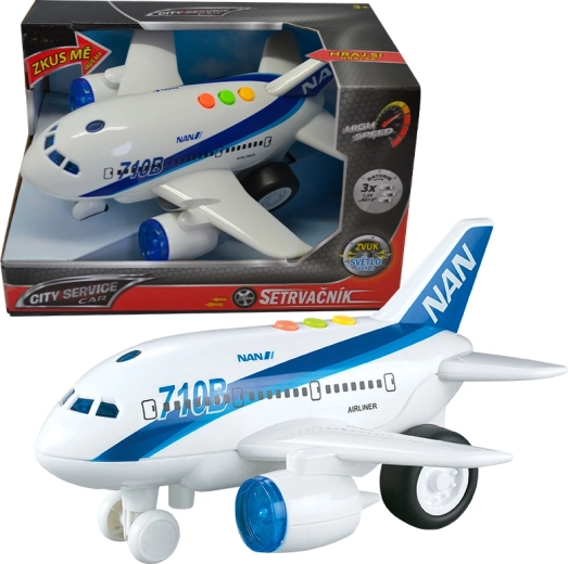 City Service Car – Flugzeugmodell mit Licht und Sound