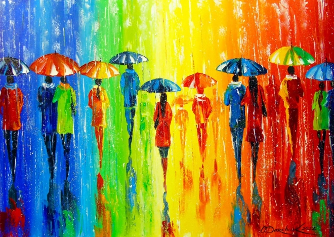 ENJOY Puzzle Wenn es regnet – 1000 Teile