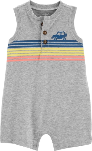Carter’s Sommer-Strampler Multi Stripes für Jungen