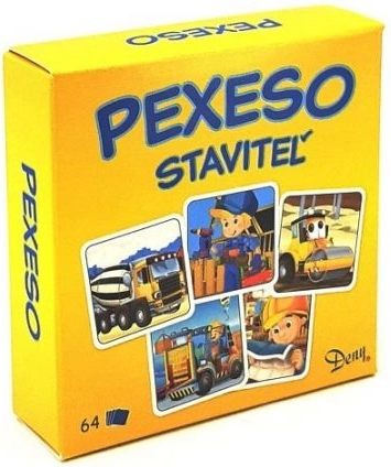 Pexeso Baumeister Baumaschinen