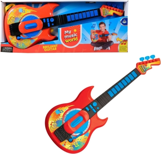 Elektrische Kinder-Gitarre 55 cm – rot