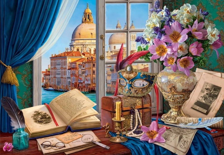 Bluebird Puzzle Venezianisches Stillleben 1000 Teile