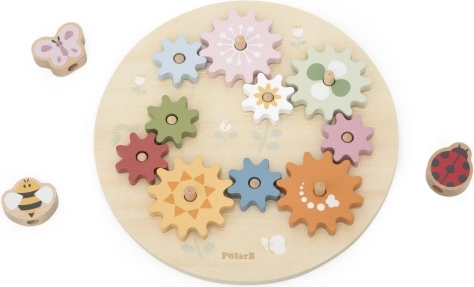 Montessori-Zahnräder aus Holz Viga PolarB