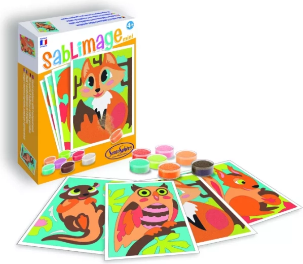 Sentosphere Sablimage mini Sandbilder Waldtiere