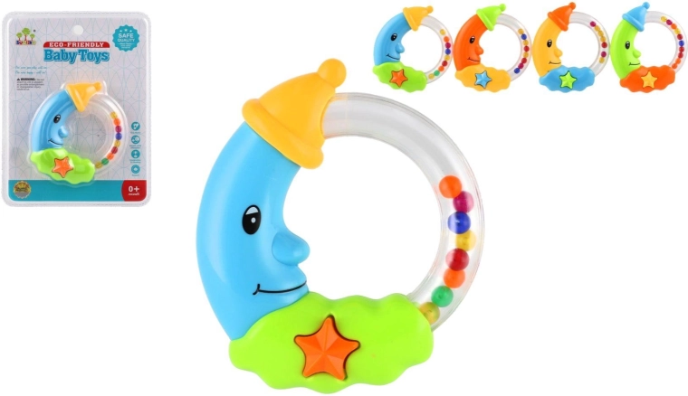 Mondrassel mit Kugeln für Babys - 1 Stück