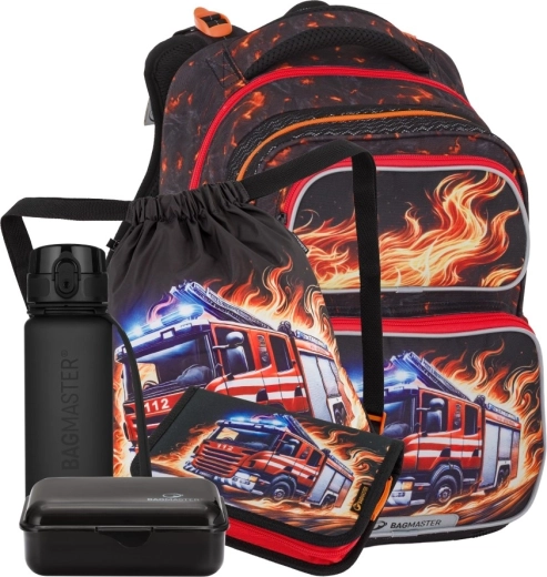 Bagmaster Mädchen-Schulset DOPI Feuerwehr für die 1.–3. Klasse