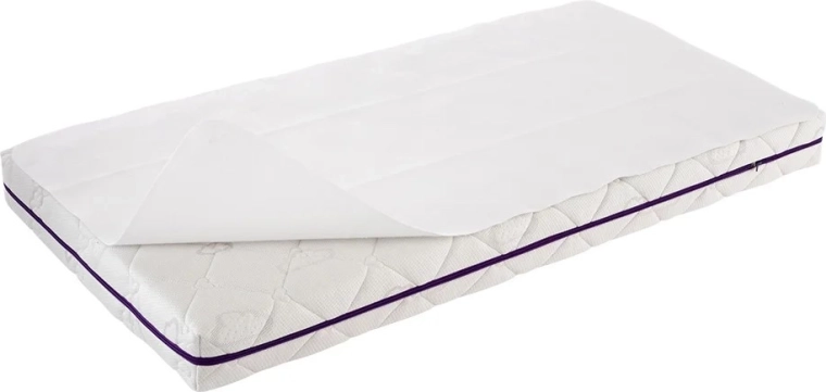 Träumeland wasserdichte Flanell-Unterlage fürs Bett 90 × 200 cm