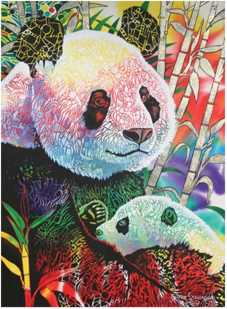 Puzzle Panda 1000 Teile