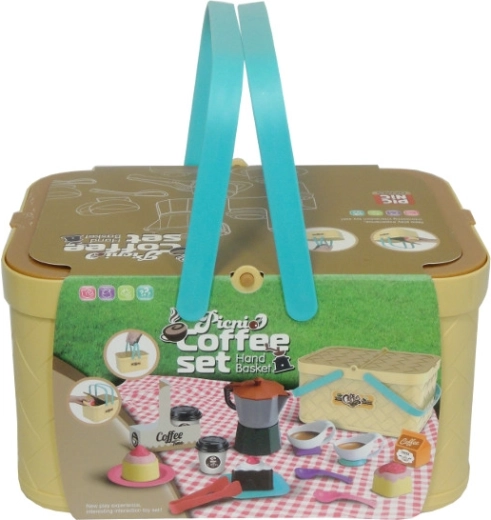 Picknickkorb – Kaffeeset für Kinder