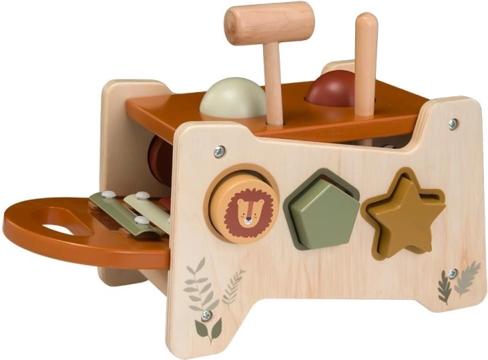 Holzklopfspiel mit Xylophon Baby Mix