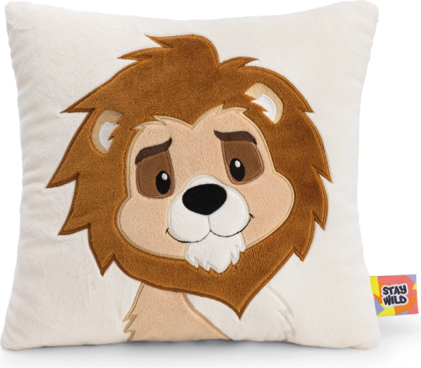 NICI Kissen Löwe King Kimari 30 × 30 cm