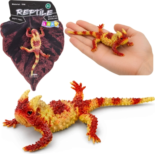 Realistische Gummifigur des Dornteufels 14 cm