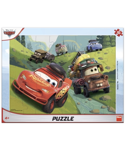 Kinderpuzzle Cars: Die Abenteurer, 40 Teile