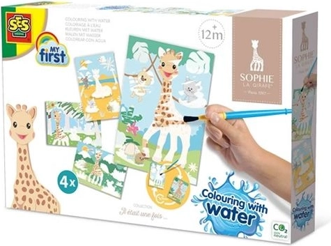 SES Sophie la girafe Zaubermalen mit Wasser