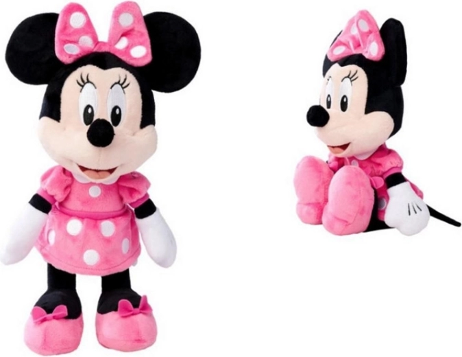 Disney Plüsch-Minnie im rosa Kleid 45 cm