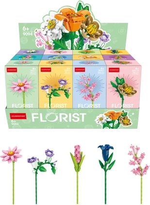 Lelebrother Florist klassische Wiesen- und Gartenblumen (12 Arten) - 1 Stück