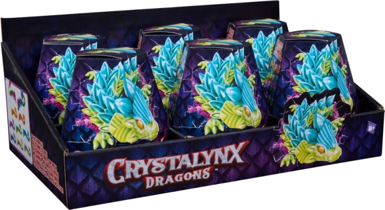 Crystalynx flexibler Drache 22 cm – Sammlerfigur
