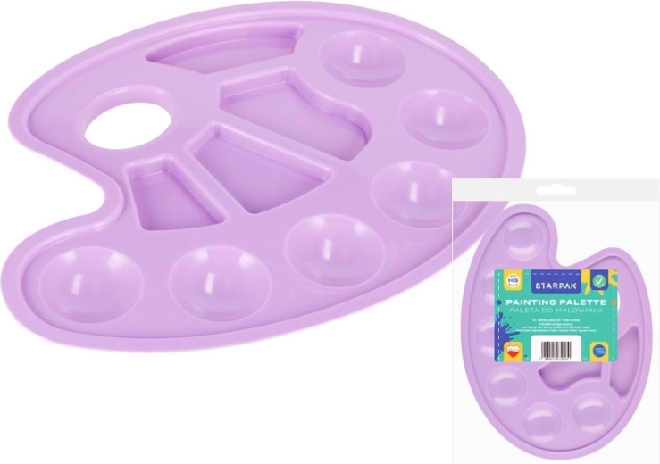 Malpalette, violett