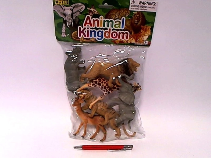 Set mit Wildtierfiguren 12 cm (6 Stk.)