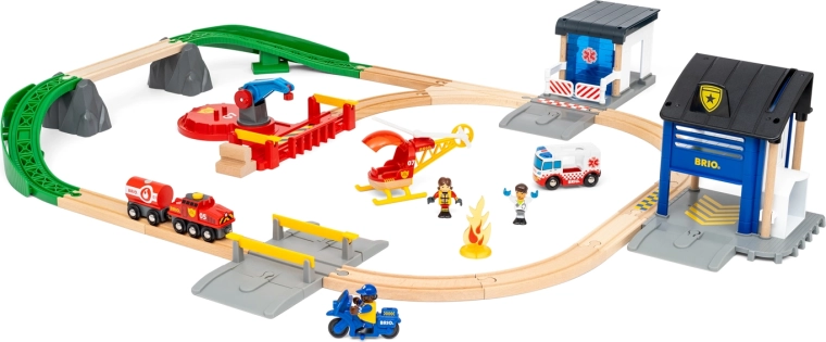 Zugset des Rettungsteams